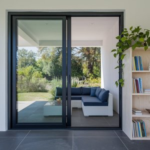 Porte arrière coulissante nouveau modèle moderne pour le salon extérieur Jardin Appartement Centre commercial Cave à vin Applications de blanchisserie - Product Image 1