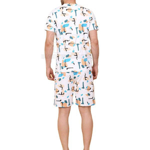 ชุดเสื้อยืดและกางเกงขาสั้นผู้ชาย Everyday Comfort น้ำหนักเบา เหมาะสำหรับการแต่งกายแบบลำลองและการเคลื่อนไหวในชีวิตประจำวัน - Product Image 6