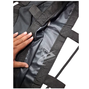 Caballo PVC 600D EE. UU. Producto Bolsa de heno de alta resistencia Cosido doble Bucles fuertes Bolsa de heno impermeable - Product Image 2