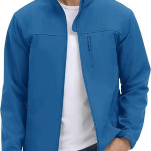 Veste softshell de qualité supérieure, tissu ultra doux au toucher pour homme, design unique, col montant, produit étonnant, blouson d'aviateur pour homme - Product Image 2