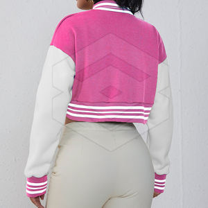 Chaqueta corta con letras para hombre y mujer, Top corto de alta calidad, nueva moda - Product Image 3