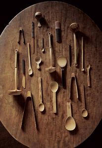 NATURAL TEAK OR ACACIA WOODEN <b>Kitchen</b> Utensils Set with <b>Spoon</b> Rest Includes Cooking <b>Spoons</b> and Utensils <b>Holder</b> - Product Image 3