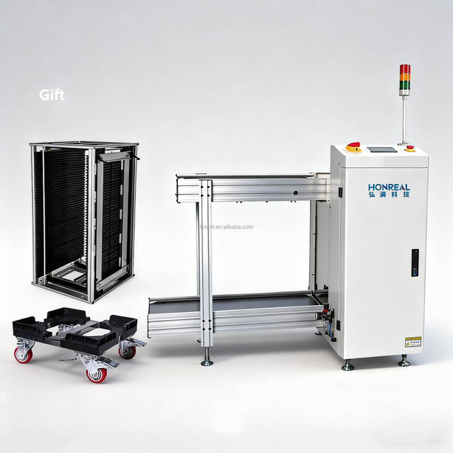 Original Factory High Quality Automatic SMT Magazine Rack Loader Unloader Machine with PLC and Motor PCB Loading Equipment