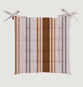 Ensemble de coussins de chaise en coton classique antidérapant lavable et super doux pour les chaises de cuisine et de jardin - Product Image 2