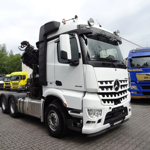 Camion à benne basculante BEST SHIPPING 6X4 Mercede s Ben Z AROCS 2648 LS Grue mobile Euro 6 Transmission automatique Système hydraulique - Product Image 1