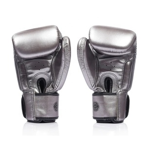 Guantes de Boxeo de Piel de Vacuno Genuina Hechos a Medida, con Cordones, para Entrenamiento y Sparring de Jóvenes y Adultos, Última Tendencia - Product Image 4