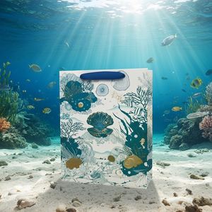 Bolsa de Compra de Papel de Lujo Reciclable Ecológica Premium Personalizada con Logotipo para Regalos de Alta Gama y Embalaje de Marca - Product Image 2