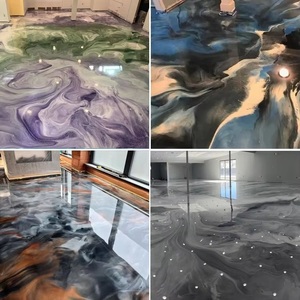 Nhựa <span class=keywords><strong>epoxy</strong></span> với lớp phủ chất lỏng màu tự san phẳng sơn sàn trong nhà/ngoài trời chịu mài mòn sàn xi măng tinh khiết tự nhiên - Product Image 2