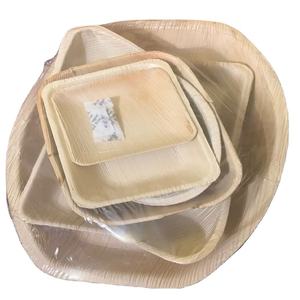 Assiettes à riz classiques carrées en bambou jetables écologiques de qualité supérieure motif végétal robuste durable pour - Product Image 4