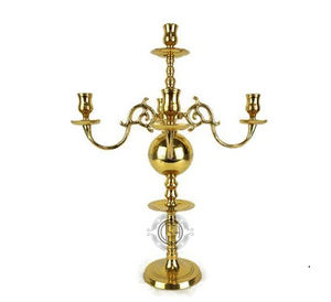 Portavelas de 7 brazos de nuevo diseño Menorah más vendido de calidad superior para candelabros de decoración. - Product Image 6