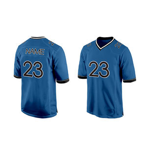 Nouvelle Arrivée 2026 – Maillot de Football Américain 100% Polyester Anti-Bactérien à Séchage Rapide, Nouveau Style, Manches Courtes, Grandes Tailles - Product Image 5