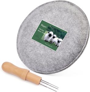 Kit <span class=keywords><strong>de</strong></span> Herramientas para Fieltro <span class=keywords><strong>de</strong></span> Lana, Esponja <span class=keywords><strong>de</strong></span> Tapicería, Cojín Gris, Almohadilla <span class=keywords><strong>de</strong></span> Fieltro con Agujas y Mango <span class=keywords><strong>de</strong></span> Madera - Product Image 1