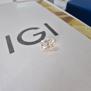 เพชรหลวมทรงเรเดียนท์คัท 1 กะรัต สี D รับรองโดย IGI สำหรับทำเครื่องประดับ จำหน่ายราคาส่ง - Product Image 6