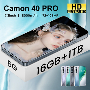 ขายส่ง สมาร์ทโฟนรุ่นใหม่ 40PRO จอใหญ่กว่า 6.6 นิ้ว ความจุ 4+64GB ระบบแอนดรอยด์ พกพาสะดวก สวยงาม - Product Image 5