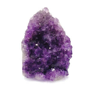 Natural Amethyst Geode Cluster <b>Crystal</b> Stone <b>Raw</b> Rough Specimen 900-1000 Gram - Product Image 1