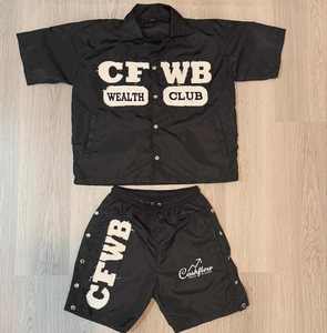 Quick Dry Zip <b>up</b> <b>Short</b> <b>Sleeve</b> Jackets Windbreaker <b>Shorts</b> Sets Custom Logo Men Street Wear High Quality Tracksuits - Product Image 2