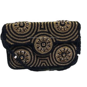 Bolso de Mano Étnico Vintage Hecho a Mano, Bolso de Mano de Tela de Calidad Garantizada, Ropa de Fiesta, Vestido Bordado, Bolsa de Mensajero - Product Image 1