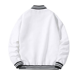 Última calle de alta calidad personalizado College Letterman Varsity chaquetas de béisbol de invierno al por mayor chaquetas personalizadas en blanco - Product Image 3