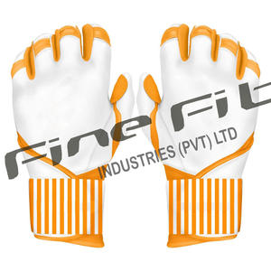 Gants de frappeur de baseball en cuir d'agneau pour adultes, haute qualité, entraînement sportif, fermeture à boucle personnalisée, confortable, durable et respirante - Product Image 6