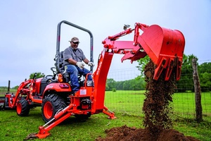 Pour Kubota BX2380 60hp tracteur sur chenilles pour fermes tracteur à roues d'occasion avec composants essentiels moteur moteur pompe à engrenages boîte de vitesses - Product Image 4