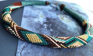 สร้อยคอโชคเกอร์ลูกปัดไข่มุก8มม. ทำด้วยมือพร้อมหินมุกธรรมชาติเครื่องประดับงานหัตถกรรมขนาดตามสั่ง - Product Image 2