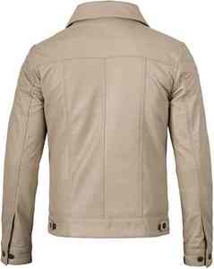 Camisas de Cuero para Hombre de Alta Calidad con Diseño Personalizado, Manga Larga, Transpirables, con Cierre de Cremallera, Ecológicas, Dos Piezas - Product Image 3