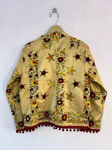 เสื้อแจ็กเก็ตแนวปาร์ตี้สไตล์โบฮีเมียนสำหรับผู้หญิงแขนยาวทำด้วยมือเสื้อผ้าสำหรับงานแต่งงานฤดูร้อนและฤดูใบไม้ผลิ - Product Image 5