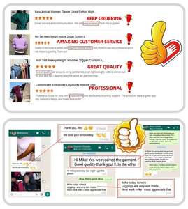 Sudadera con Capucha Ligera de Punto, con Logotipo Personalizado en Relieve y Emblema Frontal, para Mujer - Product Image 4