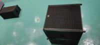 Sistema de matriz de línea duradero portátil para salón de bodas Iglesia Single 10 pulgadas Lineal Single 18 pulgadas Subwoofer 8Ohm Neodimio activo