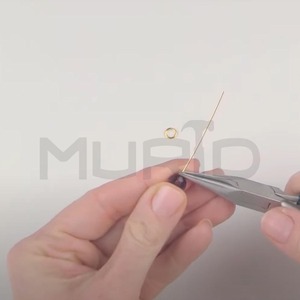 Pince à nez en chaîne en acier dentelé de haute qualité Lindstrom douce et facile à utiliser pour la fabrication de bijoux état neuf - Product Image 5