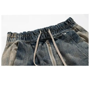 Pantalones Vaqueros Holgados para Hombre, Bolsillos Multifuncionales, Último Diseño, Pantalones Vaqueros Lavados - Product Image 5