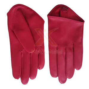 Pakistan Made High Quality Leather Winter Fashion <b>Gloves</b> for Unisex Outdoor Casual Use Touchscreen Compatible <b>Wool</b> Lining - Product Image 2