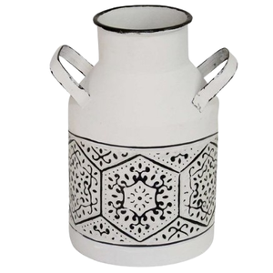 Juego de tres macetas de flores hechas a mano para la decoración del hogar y el hotel para el uso de la boda en la sala de estar - Product Image 4