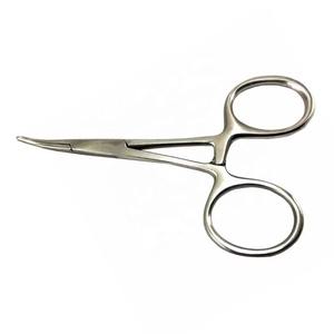 Pinzas Quirúrgicas Hemostáticas Curvas Tipo Mosquito, Herramienta de Acero Inoxidable con Punta Fina, Pinza Médica de Precisión, Instrumento Duradero de Uso Manual - Product Image 2