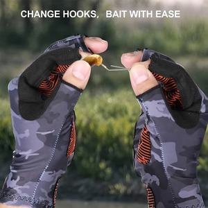 Gants complets de camouflage d'hiver personnalisés pour la chasse Gants de pêche chauds et antidérapants Gants de camping et de ski à écran tactile étanche - Product Image 4