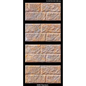 300x600mm Glazed Ceramic <b>Wall</b> Tiles Elevation Pattern New 12x24 Design for Home Exterior Outdoor Use Porcelain for Hall Bathroom - Product Image 4