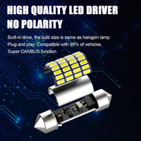 Ampoule LED Festoon CANBUS DE3175 de haute qualité 28MM 31MM 1.22 pouces DE3022 LED 300LM pour éclairage intérieur de voiture (plafonnier et éclairage de tableau de bord)