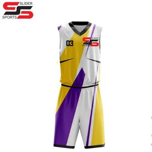 Transpirable Diseño personalizado Correr Baloncesto en blanco Jersey Kit Uniformes Uniforme de baloncesto de buena calidad - Product Image 1