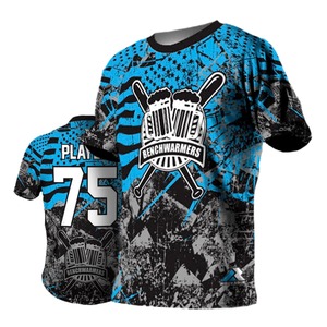 Conjunto de Uniforme de Softbol Deportivo Personalizado de Moda 2025, 100% Poliéster, Antibacteriano, Transpirable, que Absorbe la Humedad - Product Image 3