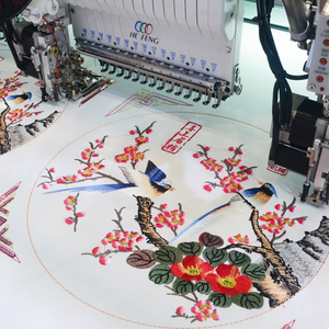 Machine à broder informatisée plate à 15 aiguilles et 24 têtes avec sequins bicolores - Product Image 3