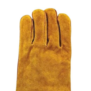 Gants en cuir de soudage TIG de qualité supérieure résistants à la chaleur, légers, meilleurs matériaux naturels pour la conception de logos, gants en cuir de vachette - Product Image 4