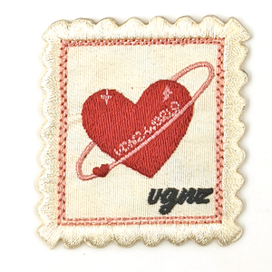 Parche Bordado Termoadhesivo con Diseño de Estampilla de Postal Vintage para Ropa y Sombreros - Product Image 6