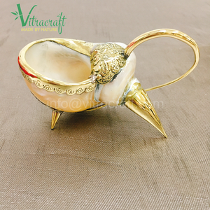 El juego de teteras está hecho de conchas de primera calidad, diseño único y clásico, productos para ayudar a decorar la habitación, se vuelve más lujoso Regalo genuino - Product Image 2