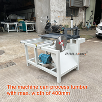 Scie à table verticale coulissante PINLIANG avec moteur haute précision 380V 3KW, dispositif de pressage pneumatique des matériaux, prix avantageux