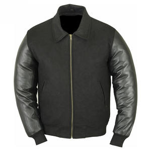 Nouvelle arrivée Veste de baseball pour homme 2025 Personnalisée Rouge vin Coupe ajustée Patchwork Toile Écologique Séchage rapide - Product Image 4