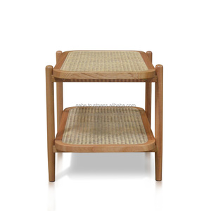 Faites l'expérience de l'élégance naturelle: améliorez votre espace avec notre table basse en bois de frêne indonésienne durable et élégante - Product Image 3