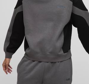 ชุดวอร์มผ้าหนาสำหรับผู้ชายชุดวอร์มผ้าคอตตอนแบบหลวมมีฮู้ดและชุดวิ่งไซส์ใหญ่พิเศษ - Product Image 6