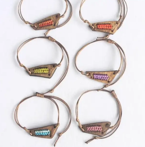 Pulsera de cáscara de coco ecológica-Elegancia rústica para estilos de vida ecológicos VIET FARGIMEX - Product Image 5