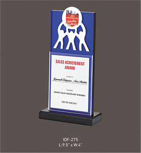 Premio trofeo de cristal de diseño moderno de alta calidad personalizado para empleados de oficina de negocios y ganadores de deportes regalo de negocios - Product Image 2