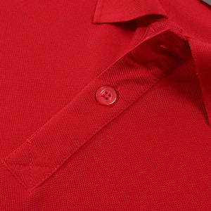 เสื้อยืดโปโลผู้ชายทรงสลิมฟิตคุณภาพสูงปักลายสีพื้นผ้าถักลำลองแบบทางการขายดี - Product Image 3